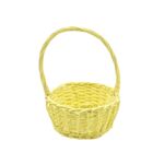 Koszyk wiklinowy 22 x 28 cm żółty
