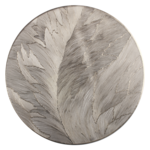 Podkładka SILIA śr.38 cm biało-złoty