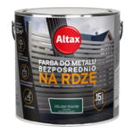 Farba do metalu 2,5L zielony połysk Altax