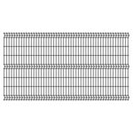 Panel ogrodzeniowy fi 4,0 mm 2,5 x 1,23 m 55 x 200 ocynk + RAL 9005 połysk
