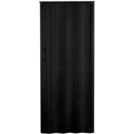 Drzwi harmonijkowe ST3A 83 x 202,5 cm CZARNE Standom