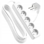 Przedłużacz 5 m 5GN+0 3x1,0mm IP20 (LB0084-5) VA0308-5 Vayox
