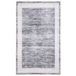 Dywan drukowany Kioto mikrofibra 50 x 80 cm szary