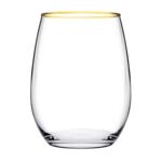 Szklanki Amber 6 sztuk 570 ml transparentny