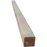 Kantówka strugana i fazowa 7 x 7 x 180 cm brąz