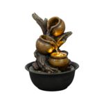 Fontanna ogrodowa LED wys. 25,5 cm