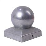 Daszek z kulą na profil 90 x 90 mm grubość 1 mm