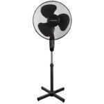 Wentylator podłogowy 40 cm 50 W czarny Esperanza