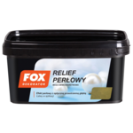 Masa cienkowarstwowa RELIEF PERŁOWY GREEN 1 kg FOX