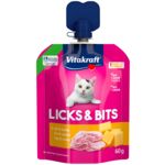Przysmak dla kota LICKS & BITS ser i szynka 60 g Vitakraft
