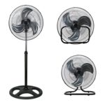 Wentylator 3w1 50,5 cm 60 W czarny