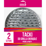 Tacki do grilla okrągłe 2 sztuk ANNA ZARADNA