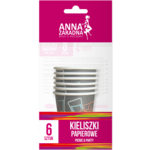 Kieliszki papierowe 6 sztuk ANNA ZARADNA
