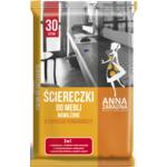 Ściereczki nawilżane do mebli POMAR 30 sztuk