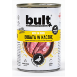 Karma mokra dla psa bogata w kaczkę 0,4 kg BULT