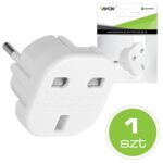 Złącze AC wtyk PL- gniazdo UK (LB0036) VA0201 Vayox