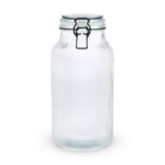 Słój z klamrą prążki 2,6 l TR-116