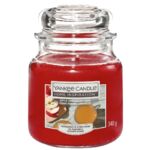 Świeca Home Inspiration słoik średni Apple Cinamon Cider Yankee Candle