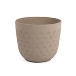 Doniczka Melody Scallop 36 cm khaki