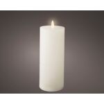 Świeca woskowa LED z efektem naturalnego płomienia 19 cm