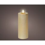 Świeca woskowa LED na baterie 19 cm