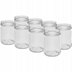 Słoik 540 ml prosty 50795 8 sztuk