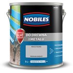 Farba ftalowa Do Drewna i Metalu Ftalonal Popielaty 5 l Nobiles
