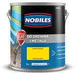 Farba ftalowa Do Drewna i Metalu Ftalonal Żółty 5 l Nobiles