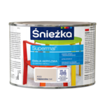 Farba emaliowa Supermal akrylowy A503 Cappuccino mat 0,4 l Śnieżka