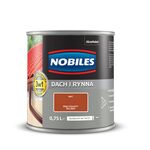 Farba akrylowa Dach i Rynna Brąz Ceglasty RAL 8004 0,75 l Nobiles