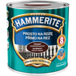 Farba Prosto Na Rdzę Ciemnobrązowy Półmat 2,5 l Hammerite