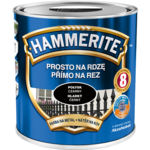 Farba Prosto Na Rdzę Czarny Połysk 2,5 l Hammerite
