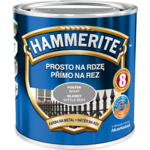 Farba Prosto Na Rdzę Szary Połysk 0,25 l Hammerite