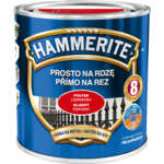 Farba Prosto Na Rdzę Czerwony Połysk 0,25 l Hammerite