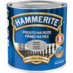 Farba Prosto Na Rdzę Srebrny Połysk 2,5 l Hammerite