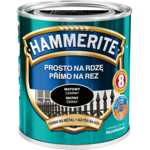 Farba Prosto Na Rdzę Czarny Matowy 2,5 l Hammerite
