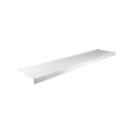 Parapet zewnętrzny stalowy biały 20 x 120 cm Plasti King