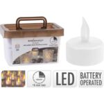 Zestaw świeczek tealight led 24 szt.