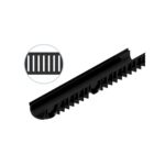 Kanał H90 1 m Easyline czarny ruszt tworzywo sztuczne 8 mm A15 ACO