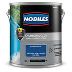 Farba chlorokauczukowa Chlorokauczuk RAL 5010 5 l Nobiles