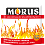 Proszek do usuwania sadzy z kominków i pieców 50 g MORUS