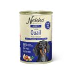NEKKO karma mokra dla psa adult przepiórka/gruszka/pietruszka 6x400 g