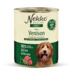 NEKKO karma mokra dla psa adult dziczyzna/rozmaryn/żurawina 6x800 g