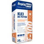 Klej do płytek F- 100 wysokoelastyczny C2TE 25 kg Franspol