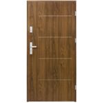 Drzwi zewnętrzne Classic orzech 90 cm prawe Splendoor