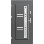 Drzwi zewnętrzne Opal antracyt 90 cm lewe Splendoor