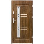 Drzwi zewnętrzne Opal orzech 90 cm prawe Splendoor