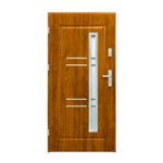 Drzwi zewnętrzne Opal złoty dąb 90 cm lewe Splendoor