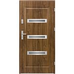 Drzwi zewnętrzne Agat orzech 90 cm prawe Splendoor