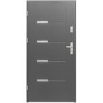 Drzwi zewnętrzne Onyks antracyt 80 cm lewe Splendoor